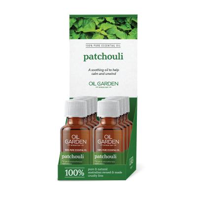 Oil Garden Essential Oil Patchouli 25ml x 8 Display